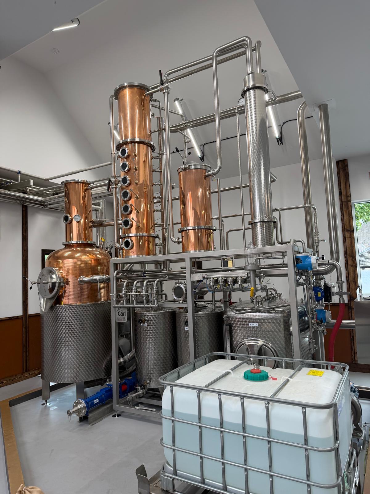 ATEX electrical installation for distillery expansion in Luss